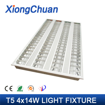 luxurious 4X28w t5 grille light fixture