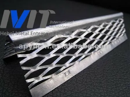 MT hot-dipped galvanized expanded drywall tile coner bead angle mesh