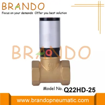 Q22HD-25 1'' 2/2 Way Pneumatically Operated Piston Valve