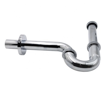 Trappola p placcata cromata ABS con copertura decorativa per lavabo-dimensione G, lunghezza 1-1/4 "315 mm