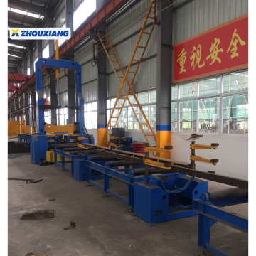 Steel Construction Assembly Machine For H Beam