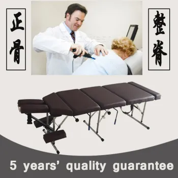 portable chiropractic table with drop system MTL-012 chiropractic bed