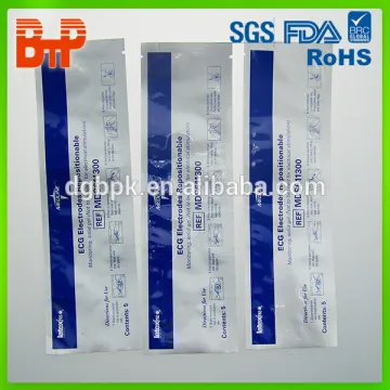 silver plastic foil bag