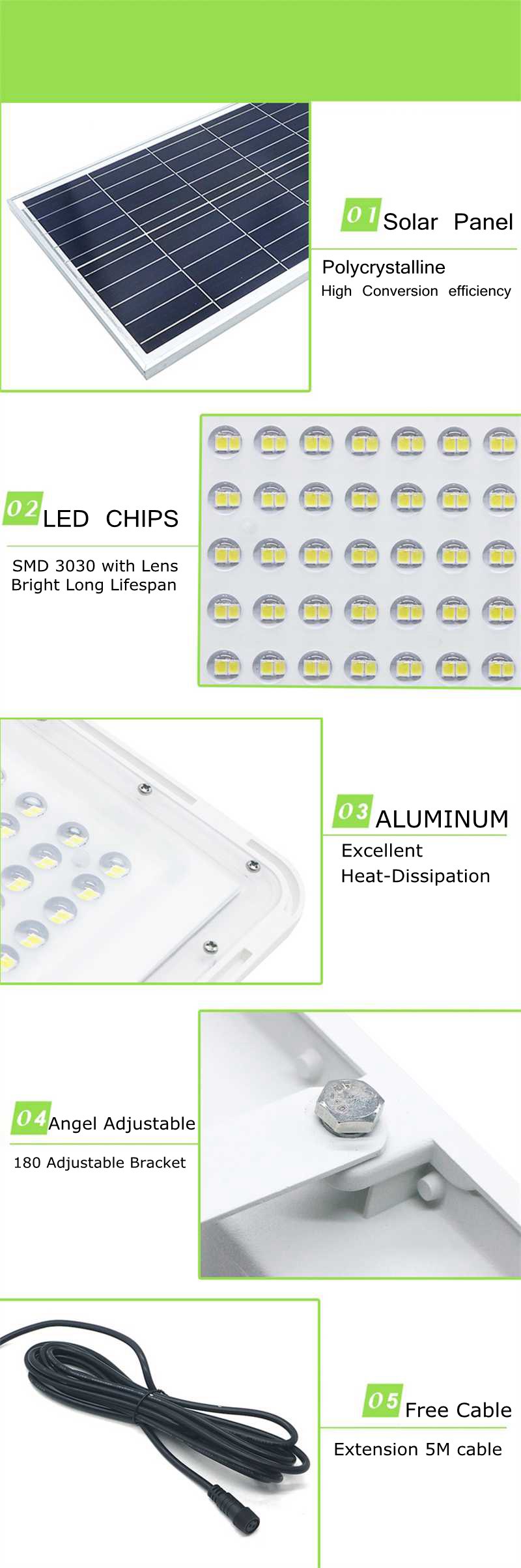 Solar Led Floodlight 200w