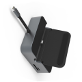 9-i-1 USB C-nav med telefonstativ