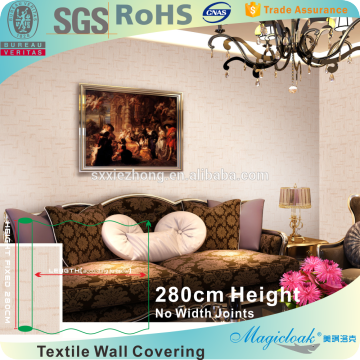 Wallpaper textile seamless wall covering