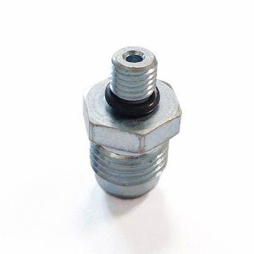 Mopal supercharger threaded joint return port fitting