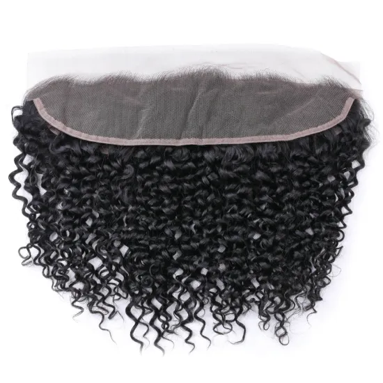 Wholesale Natural Color 7A 00 Human Hair Extensions brazilian hair closure lace closure with baby hair