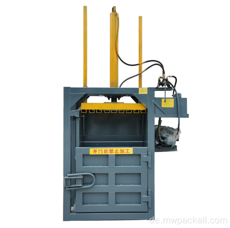 Hydraulische Hydraulikkarton -Ballenpresse der Baling Press Press Machine