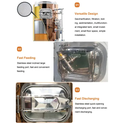 1 Bbl Electric Draft Beer Brewery System - Small Beer Brew Machine Price