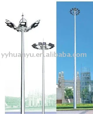 middle mast road lamp poles