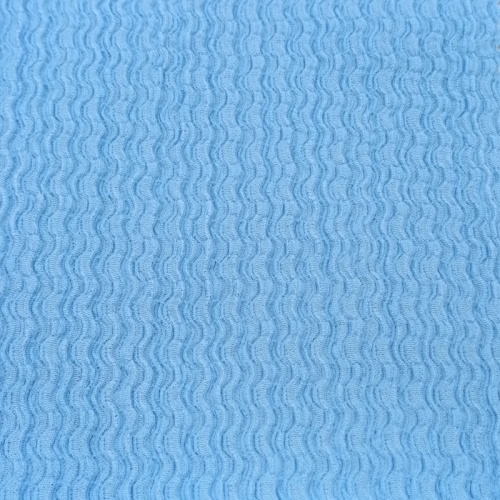 Kettengestrickter Kreppstoff aus recyceltem Polyester-Spandex