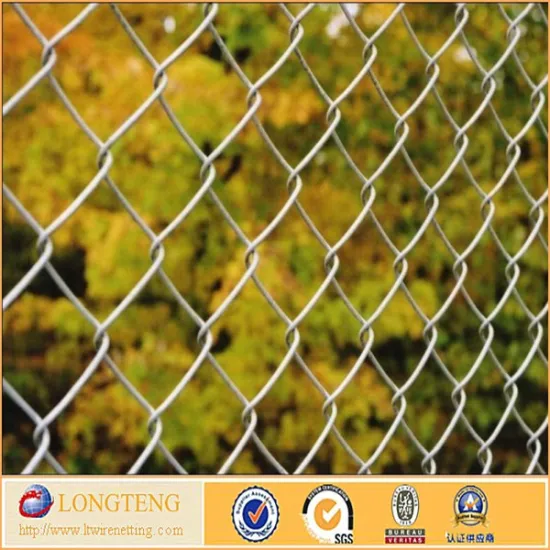 heavy duty galvanized used diamond wire mesh fence price