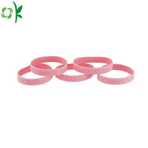 Pulseira de silicone personalizada mais recente para a festa