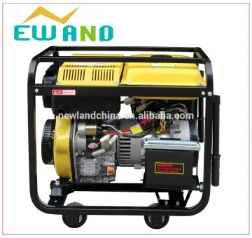 For sale four wheels and handrails diesel 5kw generator open diesel generator