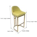 American-style domestic stainless steel high chair