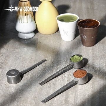 MHW-3BOMBER Stainless Steel Coffee Measuring Scoop with Long Handle