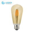 LEDER 경제적인 디밍이 가능한 6W LED 필라멘트