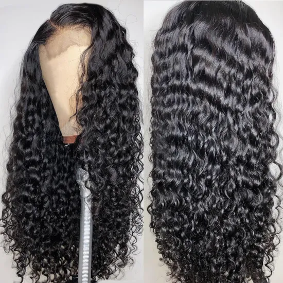 Ishow Water Wave Wig HD Lace Frontal Wig Pre Plucked 13x4 Lace Front Wig Human Hair Wigs for Black Women 4x4 Lace Closure Wigs