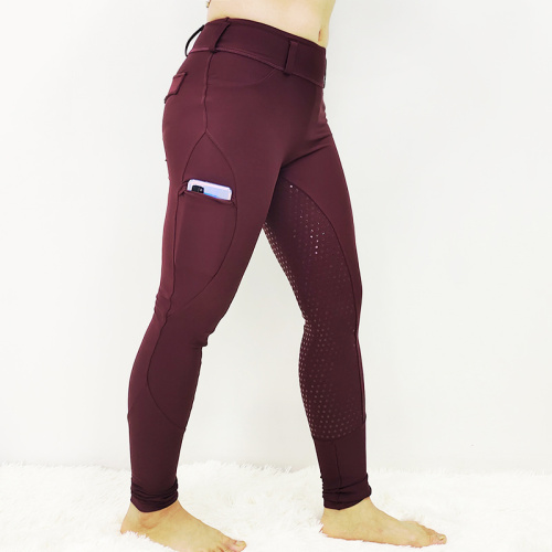 Females Anti Pilling Pants Equestrian Clothing Breeches