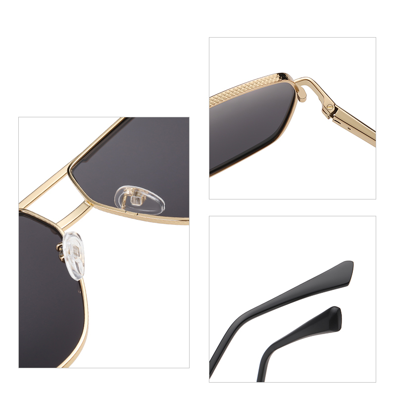 Metal Anti-Glare Sunglasses