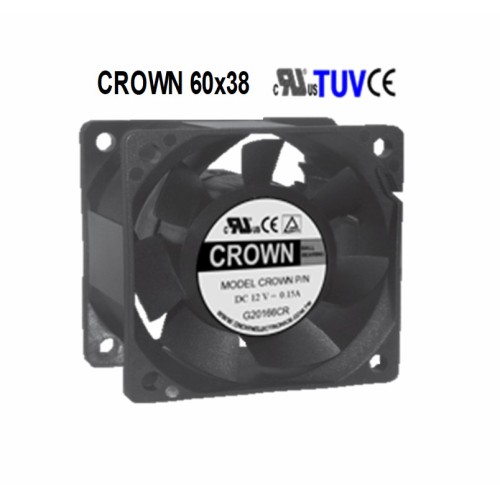 Crown Fan 6038 Cooling Fan Axial Fan