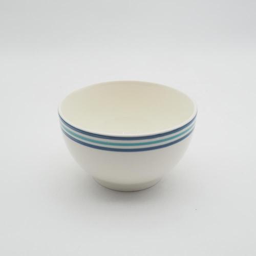 Set di cena in ceramica in stile dipinto a mano, set di stoviglie in grestra, set di stoviglie blu