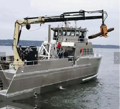 Boat Ship electric offshore crane