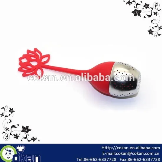 New Design Lotus Flower Shape Tea Strainer/Tea Infuser CK-TI0078