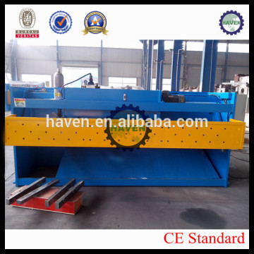 QC12Y-8x4000 Hydraulic Swing Beam Shearing machinery