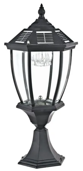 Antique Outdoor Solar Garden Lights Aluminium Garden Lamp 1w Led Light