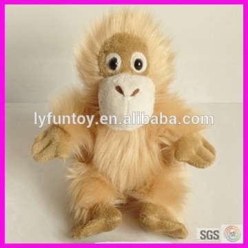 plush monkey with brown skin