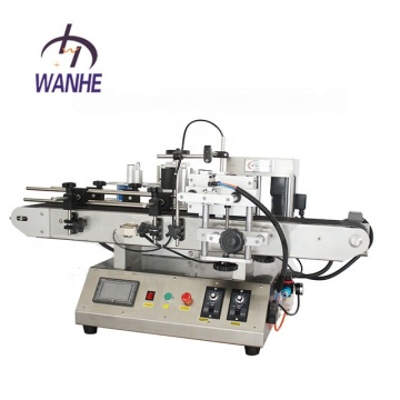 Semi-Automatic Jar Round Bottle Labeling Machine for Plastic and Glass - Wanhe Factory