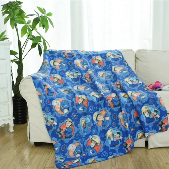 New Design 100% polyester Knit Throw  Blanket  cheap polar fleece blanket for bed camping