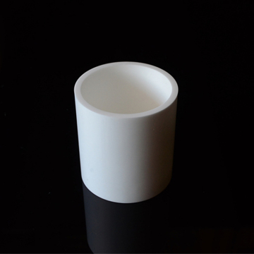 High Temperature Zirconia Ceramic Crucible Cup with Cover for Gold Melting