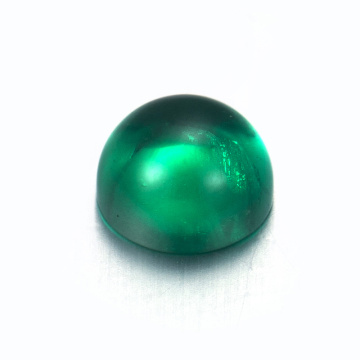 Lab Grown Emerald Round Colombian Color Gemstone
