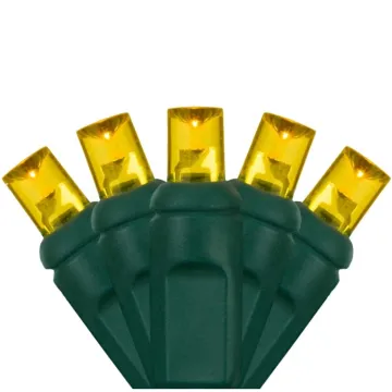 UL Weather Resistant Christmas Light Yellow