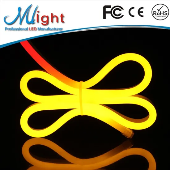 220V custom colorful flexible led neon light outdoor color for building Contour decoration