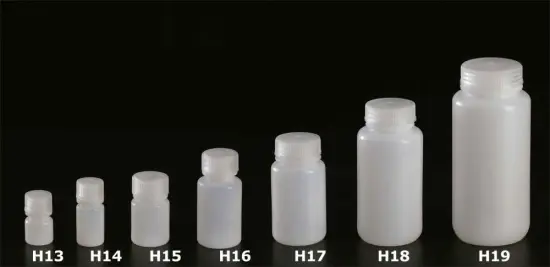 Biochemistry Reagent Bottles