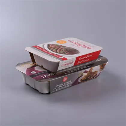 Biodegradable Bagasse Frozen Food Container Food Tray
