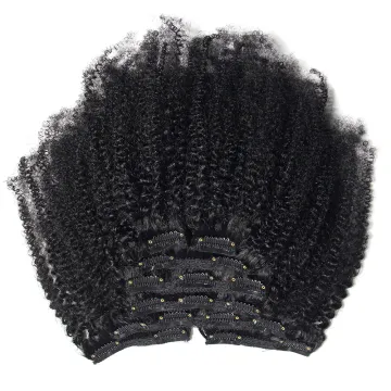 Made in france hair clip, Brazilian afro hair clip in hair extensions for children