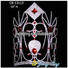 Fashion Hair Jewelry 12 Inch Crystal Pageant Crowns