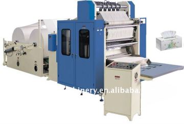 facial tissue folding machine