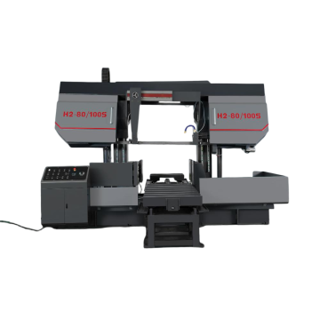 Sega a nastro H280 100S con tavola a rulli estesa