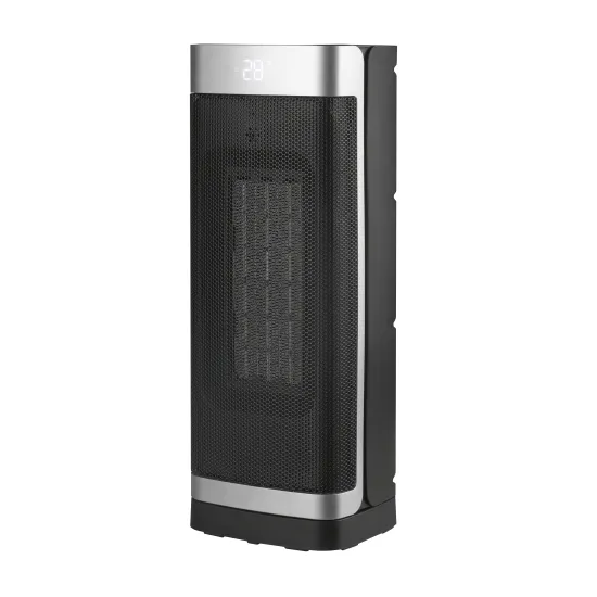 Konwin Electric Fan Heater: PTC Ceramic Portable Space Heater with Digital Display and Remote Control