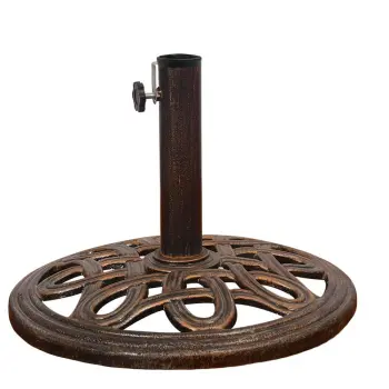 Danlong High-Quality Cast Iron Umbrella Base for Outdoor Patio and Garden Use