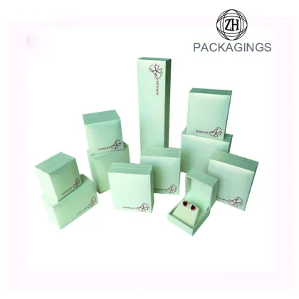 Custom white jewellery ring ring display box