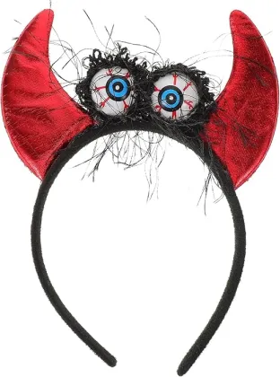 Devil Horns Hairband for Halloween