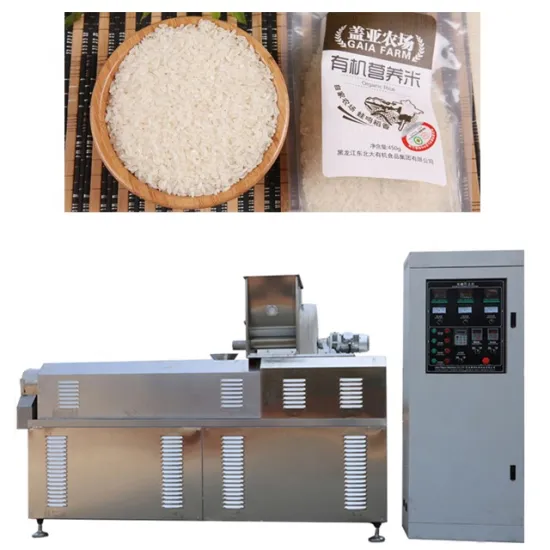 Automatic Compound Instant Fortified Artificial Rice Extruder Production Line