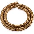 Gold Metal strung beads spacer beads 190pcs